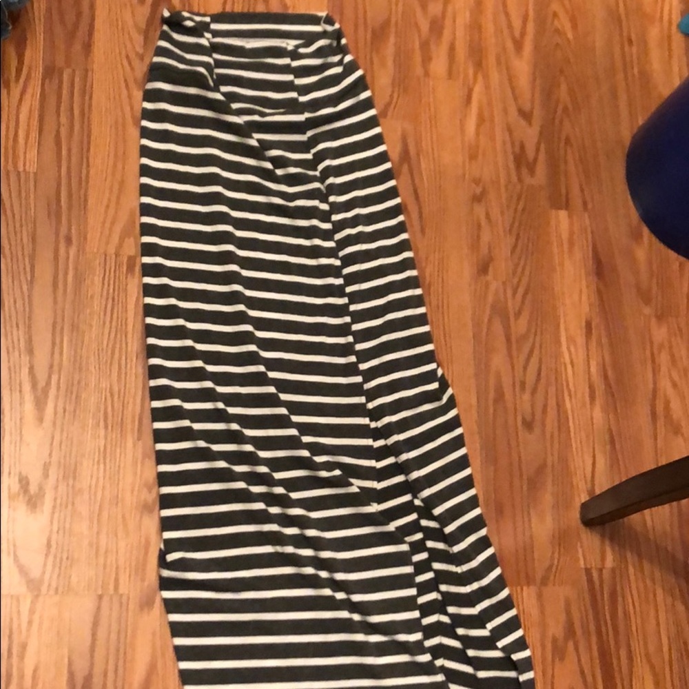 Striped skirt